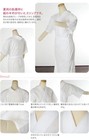 Summer Kimono Slip Nagajuban Undergarment Half-collar Made In Japan Nagomiya