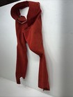 Nos Red Show Chaps Adjustable Waist 34    L-50
