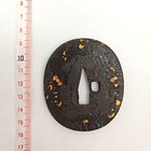 Antique Japanese Tsuba     Samurai Sword Guard For Katana Sword Fittings Tba186
