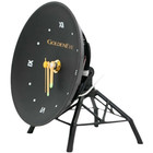 Goldeneye 1995 Satellite Dish Desk Clock     James Bond 007 Movie Promo     Rare