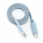 Usb To Rs232 Serial Rj45 Cat5 Console Adapter Cable For Cisco Routers Ftdi Lot