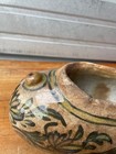 Antique Persian Middle East Qajar Rare Polychrome Kashkul Beggar s Bowl
