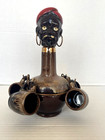 Voodoo Vodou Black Magic Potion Underworld 10oz Decanter W shot Glasses