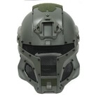 Tactical Interstellar Space Battle Trooper Full Face Airsoft Helmet Mask