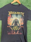Megadeth Dystopia World Tour 2017 T-shirt Mens Size Small Black Band Tee Rock