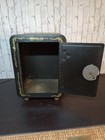 Vintage Brumberger Mosler Junior Toy Safe Bank 10  Great Shape With Combination