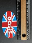 Oasis Sticker Red Blue Logo 90s Britpop Music Band Uk Flag For Laptop Etc New 