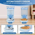 35oz Rabbit Feeder Guinea Pig Water Bottle hanging Automatic Food Water Dispe   