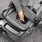 Chicco Mini Bravo Plus Travel System  Stroller W car Seat  Slate  creased Box 