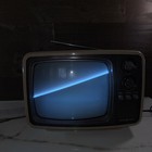Vintage Ge General Electric 12xf3104s 12  B w Portable Tv - July 1982