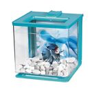 Marina Betta Ez Care Aquarium Kit Blue betta Fish Tank 0 7 Us Gal 6   lx6   wx6   h