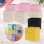 Collapsible Storage Cube Bin Non Woven Fabric Toy Organizer Cabinet Drawer Box
