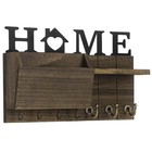 Key Holder Wall Mount wooden Mail And Key Organizer For Wall  Wall Key Holder   