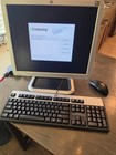 Ncomputing L300 Vspace Thin Client Set Hp L1710 17  Monitor Keyboard Mouse