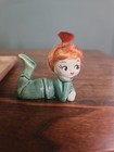 Vintage Pixie Elves With Red Hair National Potteries 3    Japan 1950   s Set Of 7