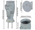 Cemetery Vase Memorial Grave Vase Ground Spikes 1piece  Flowers Are Not Included