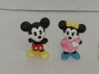 Vintage Walt Disney Japan Mickey Mouse Minnie Donald Duck Daisy Pluto Figurines