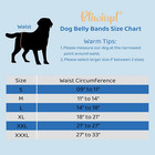 Male Dog Diapers Reusable High Absorbing Belly Band For Male Dogs Washable Bo   