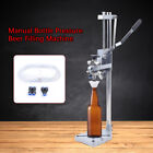 Manual Bottle Pressure Beer Filling Machine Foam 304 Stainless Steel Food Grade