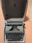 Olympia Sm3 Green De Luxe Typewriter W Case Werke Ag  Wilhelmshaven West Germany