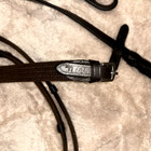 New Brown Fs European Web Reins 3 4 Inch