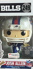 Josh Allen Bills Funko Pop  Vinyl Nfl Football  249 Stiff Arm Fanatics Exclusive