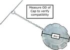 Fuel Cap For Kenworth Trucks - Non-locking  Solid  Ultra Low Sulfur