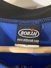 Mt Borah Xl Black Blue Half Zip Cycling Jersey 3 Bottle Pockets 100  Micro-poly