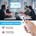 Usb-c Wireless Presentation Clicker Remote Ppt Laser Pointer 2 4ghz