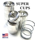 Maglite D Or C Cell Storage Cups Hidden Secure Internal With Spring Threaded