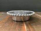 Mariposa Alum Beaded Pearled Small Bowl Made In Mexico 6 5   