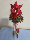 Dept 56 Christmas Krinkles Poinsettia Girl Ornament Fairy Figure 13   Nwt