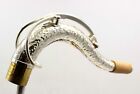 Eastern Music Silver Plated Sba Style Hand Hammered Copper Tenor Saxophone Neck