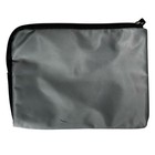 Tumi For Delta Gray And Purple Travel Accessory Zip Up Bag Small Nylon 8x7