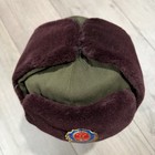 Original Chinese Military Issue Pap Fireman        Winter Ushanka With Badge