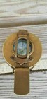 Solid Brass Antique Compass Marine Solid Gift British Military Prismatic Pocket