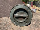 Antique Victorian Vintage Pair Brass Door Knob Handles Reclaimed Salvage