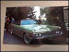 1970 Dodge Polara Vintage Car Sales Brochure Catalog