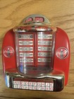 Vintage Coca Cola Musical Coin Bank 6    Tall Die Cast Tabletop Jukebox 1996