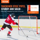Vevor Street Hockey Net Indoor Outdoor Steel Hockey Goal Set 72 x48 