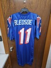 Drew Bledsoe 1995 Pro-cut   Custom  Game Issued Signed Patriots Jersey    Read 