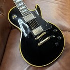 Gibson 1968 Les Paul Custom 2016 Vos Antique Ebony Refret Re-nutted Made In Safe