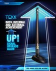 Tekk Carbon Fiber Short Antenna Compatible With Ford   F150   F250   F350   F   