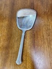 Vintage Hand Held Vanity Mirror Silver Flower Design 13   