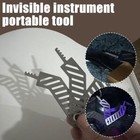 3pcs set Portable Comb Lock Picks Kits Hand Tools Covert Instruments