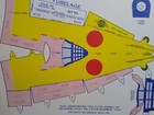 Airplane Toy Jack Armstrong Tru-flite Model Of Japanese Aichi Val Gm Cereal 1944