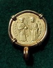Romanus Iii Argyrus Histamenon Nomisma 1028-1034 Ad 22kt Gold Christ Coin 