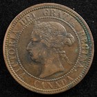 Canada 1 Cent 1876h  Coin  Inv h658