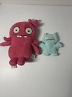 Ugly Dolls Moxy And Ice Bat Blue Plush Ugly Dolls 7 5  2019 And 4 5  Hasbro