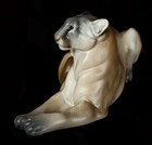 Windstone Editions Tan Cougar Cat Sculpture